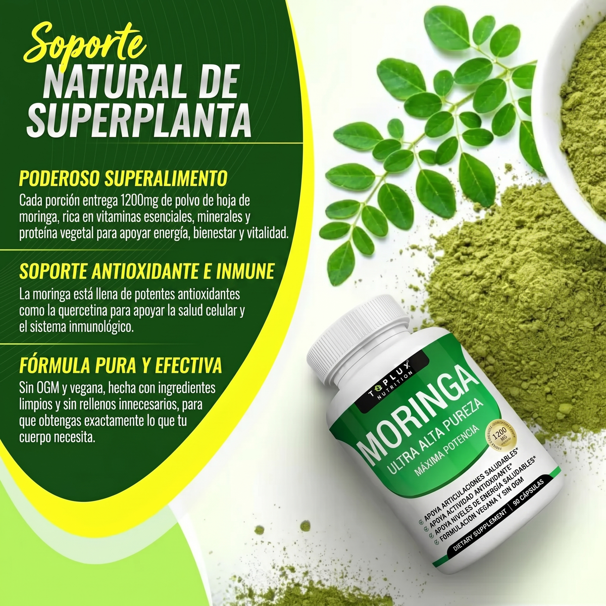 Moringa+ Oficial 1200mg