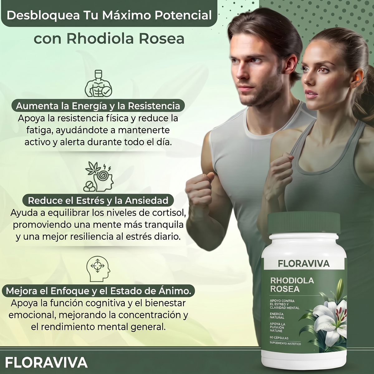 Rhodiola Rosea+ Oficial 500mg